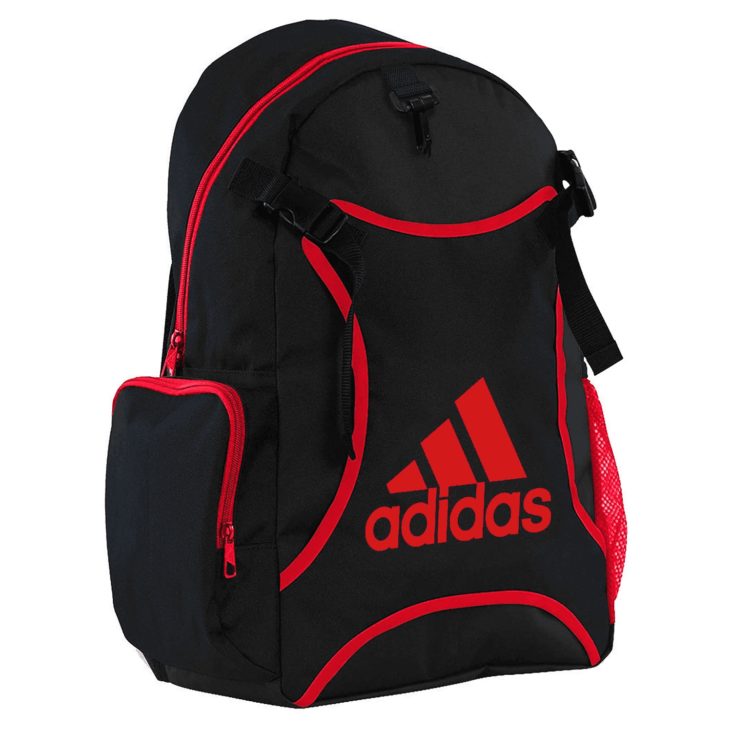 Black and red adidas fashion bag