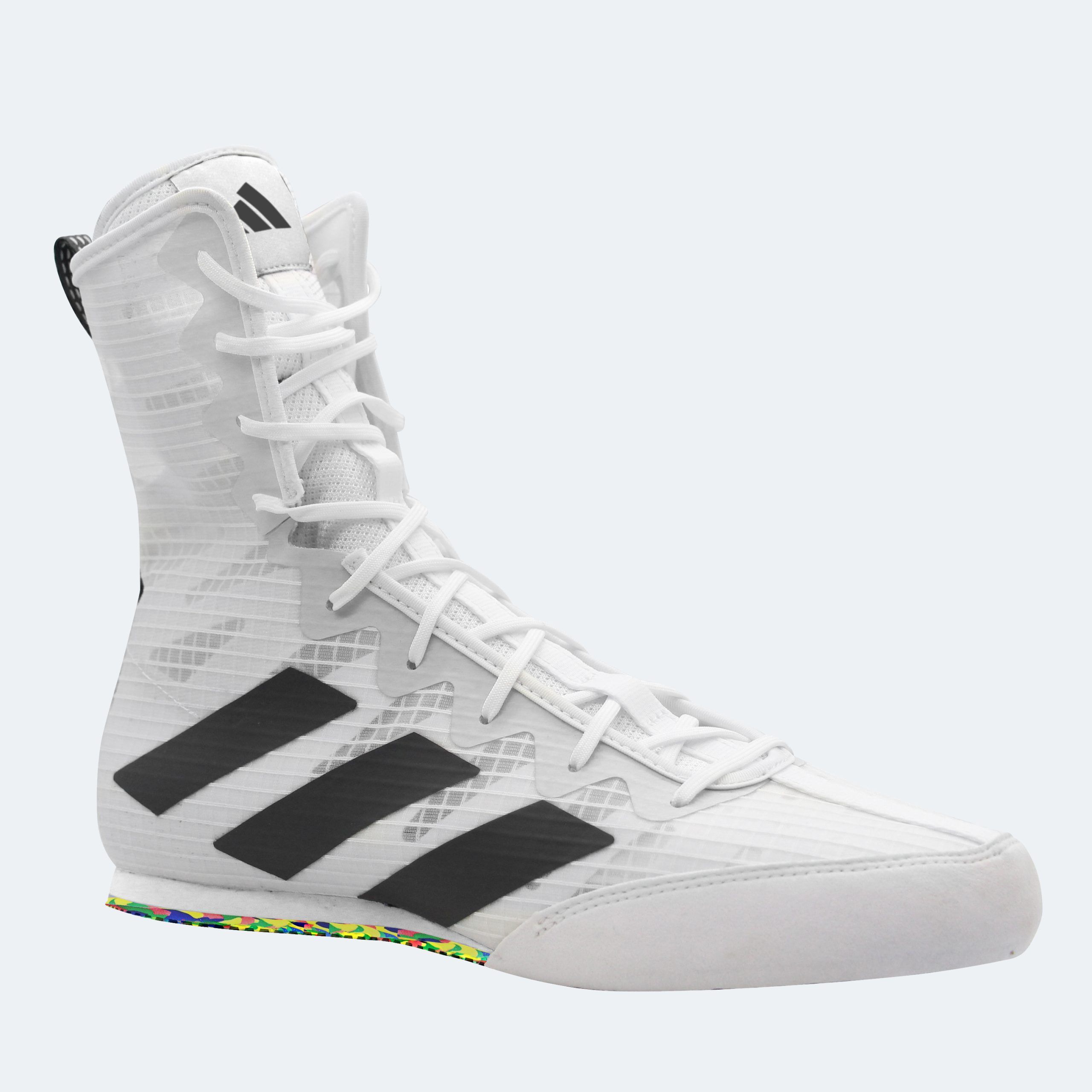 BoxHog 4 White Black adidas Combat Sports